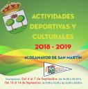 FOLLETO ACTIVIDADES DEPORTIVAS 2018-2019