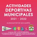 Actividades deportivas 2021-2022: folleto portada